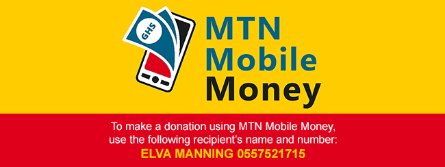 Donate To The Ghana Project Using MTN Mobile Money